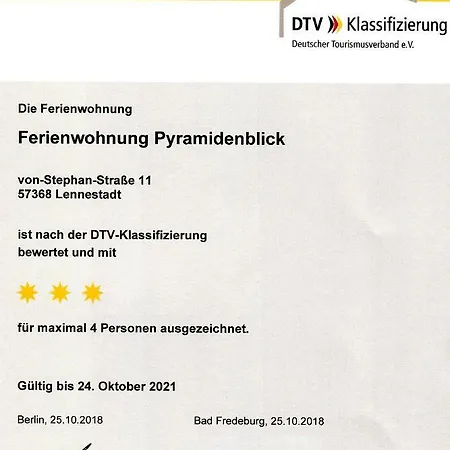 아파트 Ferienwohnung Pyramidenblick Im Sauerland